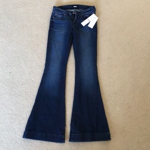 Hudson flare jeans with tags